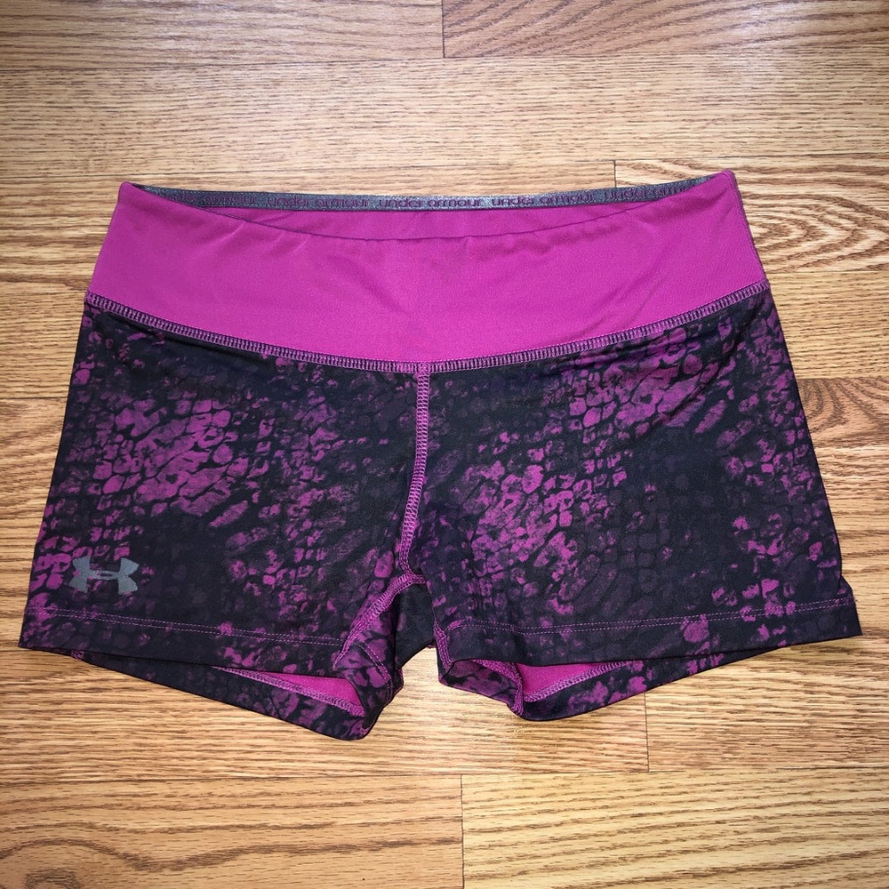 Under armor spandex shorts